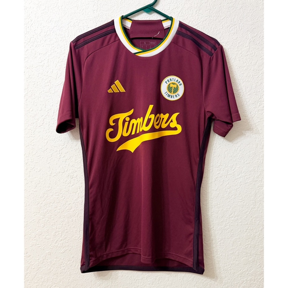 ADIDAS PORTLAND TIMBERS AUTHENTIC THIRD JERSEY SIZE SMALL IN4288 MLS 2024/2025